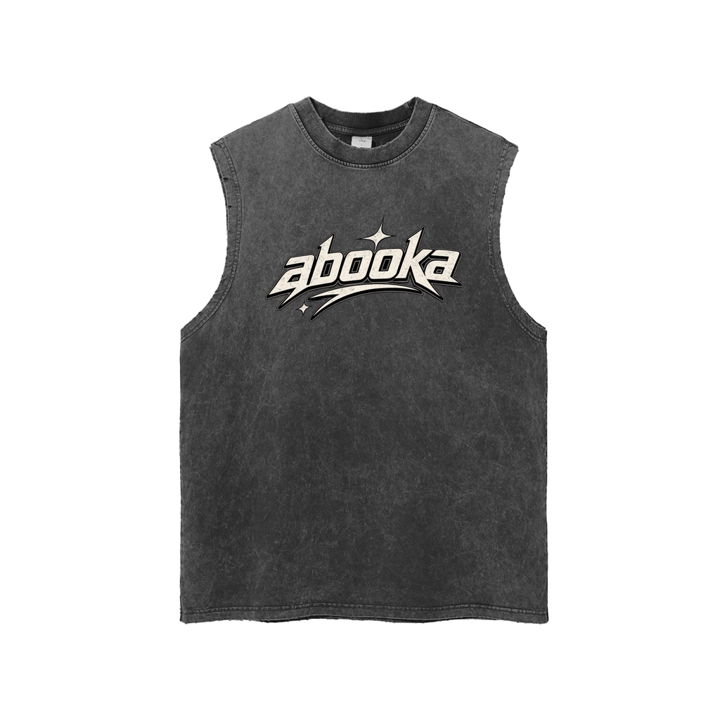 “ABOOKA” SLEEVELESS TEE
